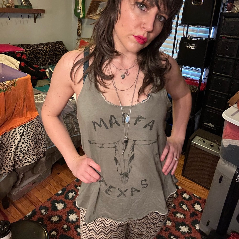 Olive Midnight Rider Marfa Tank